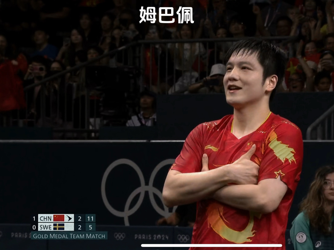 包含法国乒乓球队鏖战韩国乒乓球队，樊振东打破历史纪录的词条